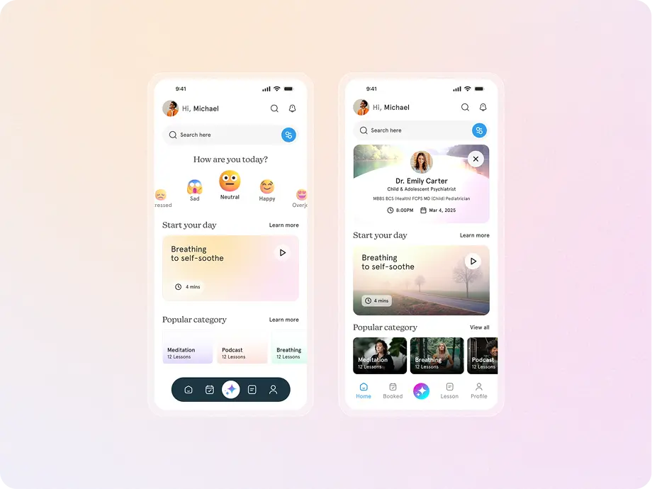 UI UX Design screenshot