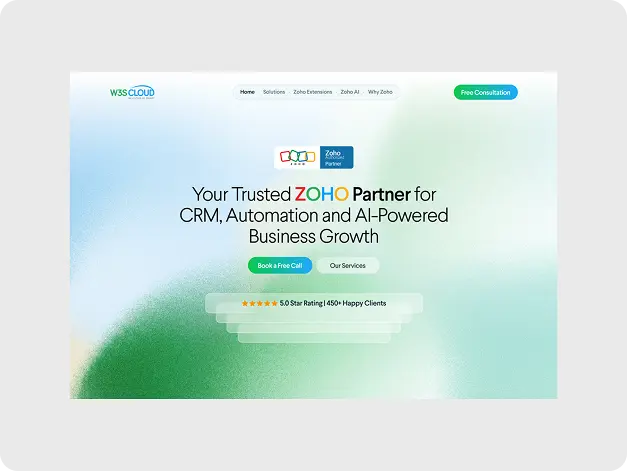 ZOHO – A Trusted CRM & Business Solutions Partner