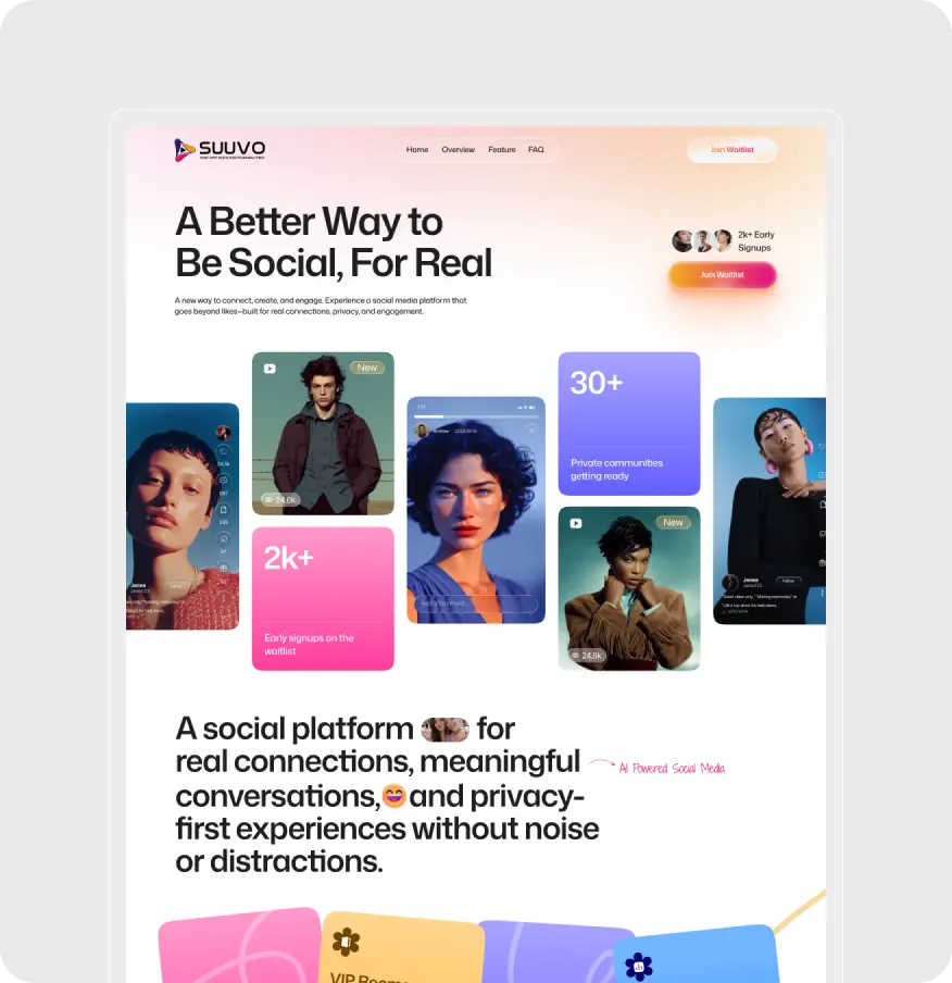 Framer Websites Built to Perform